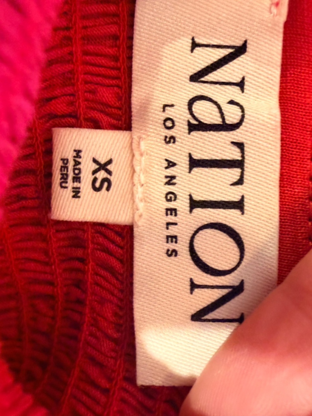 Nation Los Angeles NWT Penelope Cross Back Dress - Picture 15 of 15